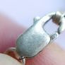 Vintage Sterling Silver 925 Figaro Chain Bracelet Image 6
