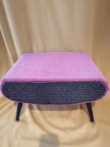 Mid century sewing stool