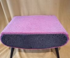 Mid century sewing stool