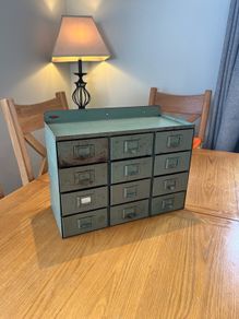 Vintage GIP Industrial Bank Of Drawes