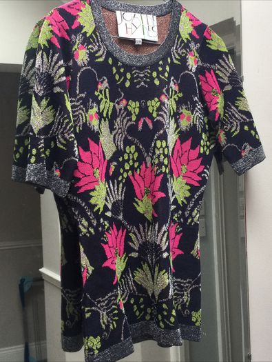 Joanne Hynes Designer Lurex Top Size 10