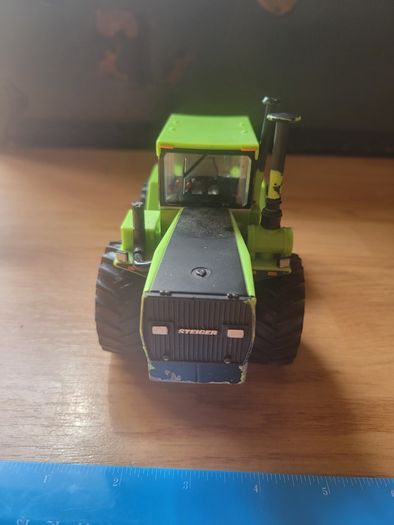 Toy farm shed, animals and machinery