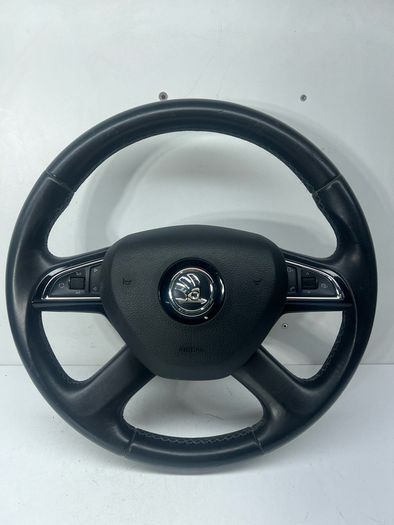 Skoda Superb 2015 Black Multifunction Steering Wheel A2l10b2s