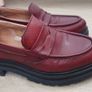 Burgundy Leather Loafers Carl Scarpa Image 6