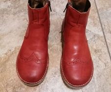 Ricosta real leather "warm" brown Chelsea boots, size EU 35 , UK2.5