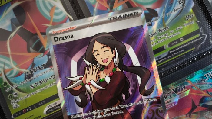 Drasna ! Ultra Rare ! from Surging Sparks Set ! 2024 ! Pokemon Card !
