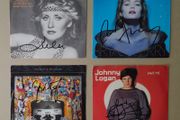 Autographed Vinyl records collection