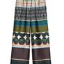 Fab Zara Bloggers Satin Multi Coloured Wide Leg Image 6