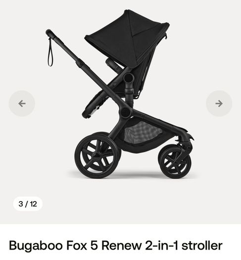 Bugaboo Fox Renew Black