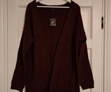 Primark Atmosphere Burgundy Cardigan BNWT