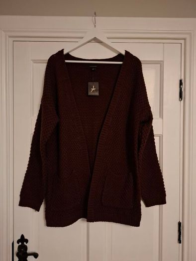 Primark Atmosphere Burgundy Cardigan BNWT