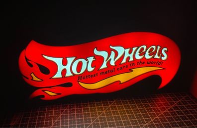 1968 HotWheels Logo Light Box