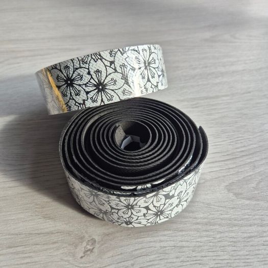 Road Bike Handlebar Tape, Black & White, New