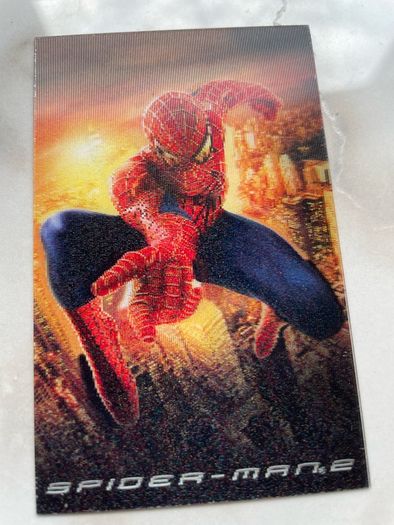 Spider-Man limited edition 3D credit size Promotion material from Columbia Tristar Film Distributiors