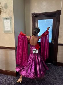 Ballroom dance dress