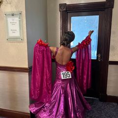 Ballroom dance dress