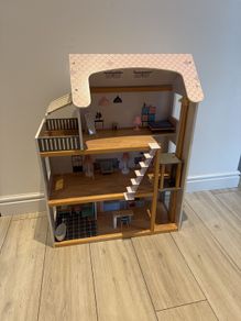 Wooden doll house