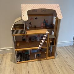 Wooden doll house