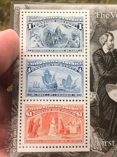 American 1992 Columbus Stamps  500yrs anniversary Columbus