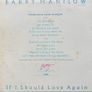 Barry Manilow - If I Should love Again. With printed inner sleeve and hype sticker. Image 2