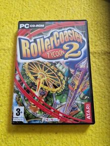 Rollercoaster Tycoon 2 Pc cd rom games Original