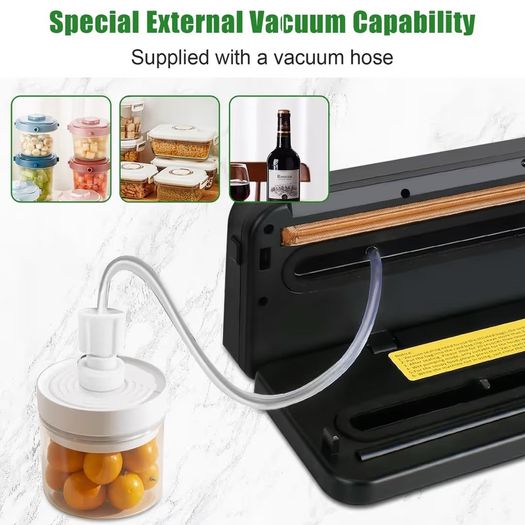 Brand New Food Vacuum Sealer 6-in-1 Automatic Dry & Moist -