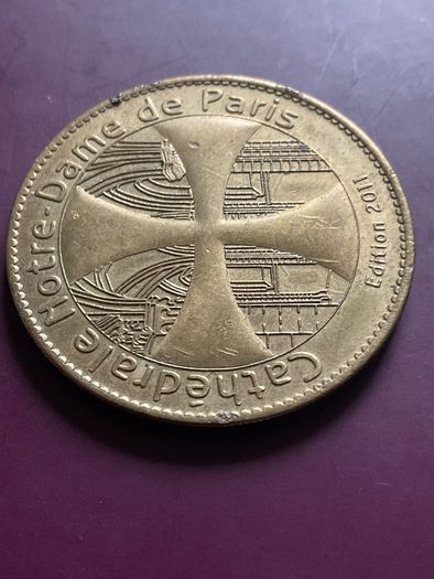 Cathedrale Notre Dame de Paris 2011 Edition Coin