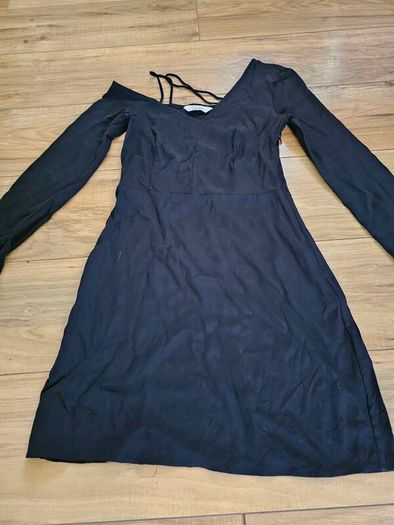 & Other Stories Black Mini Dress