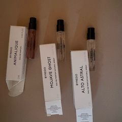 perfume samples le labo, Byredo and Juliette has a gun ( JHAG )