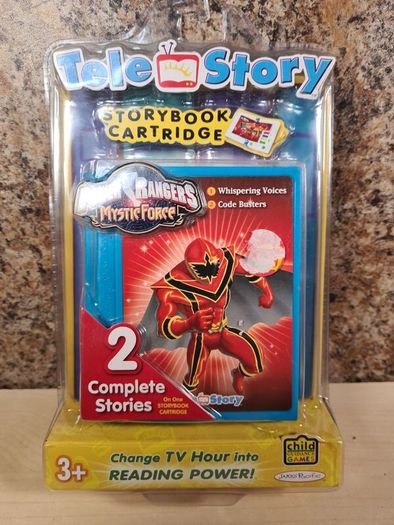 Telestory Storybook Cartridge Power Rangers Mystic Force 2 Stories JAKKS PACIFIC 2006 BRAND NEW SEALED