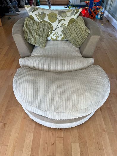 sofa and armchair