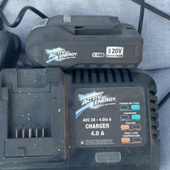 charger and battery 20v