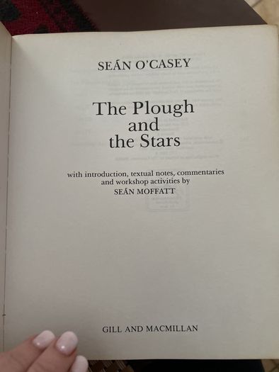 Sean O'casey  The Plough & The Stars Edited By Sean Moffatt   Paperback