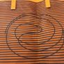 AVENE Eau Thermale tote carry bag holdall.. Black stripes with orange trim & and inner sac. IMMACULATE UNUSED & AS NEW. Image 7