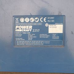 Powercraft 2257 Table Saw