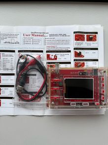 DSO138 Digital Oscilloscope 2.4inch TFT Digital Oscilloscope Kit 1Msps Electronic Learning Set