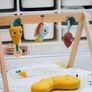 wooden baby gym and mat Image 2