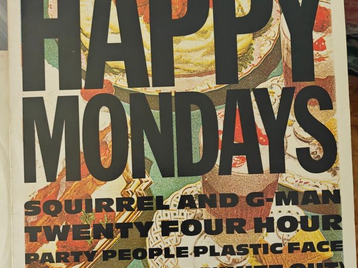 Happy Mondays Squirrel & G Man first press lp