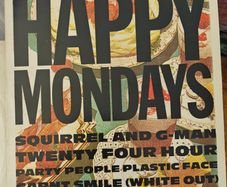 Happy Mondays Squirrel & G Man first press lp