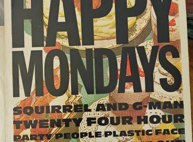 Happy Mondays Squirrel & G Man first press lp
