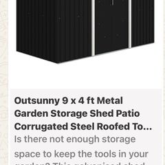 Shed for sale