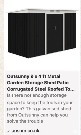 Shed for sale