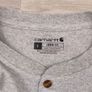 Carhartt Half Button Workwear Long Sleeve Shirt Mens L/XL Image 4
