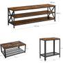 New Vintage Greige TV Unit Stand (140cm)  FREE P&P Image 8