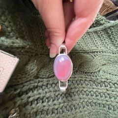 Silver Bracelet with Stone Of Some Sort