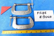 Pair of Record 2.1/2" G Clamps