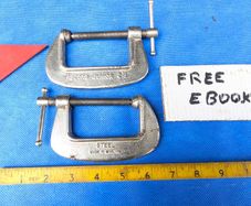 Pair of Record 2.1/2" G Clamps