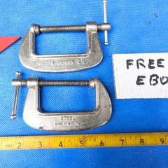 Pair of Record 2.1/2" G Clamps