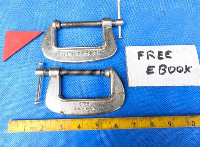 Pair of Record 2.1/2" G Clamps