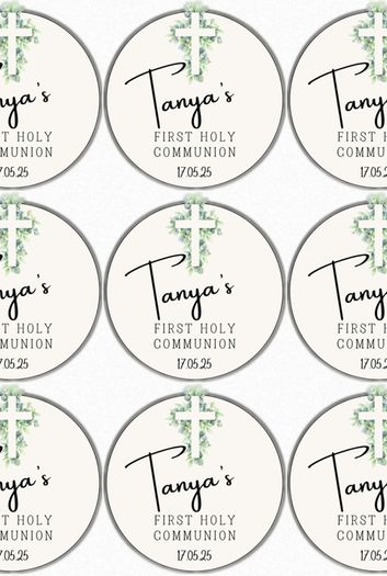 Communion/ Confirmation/ Christening Stickers